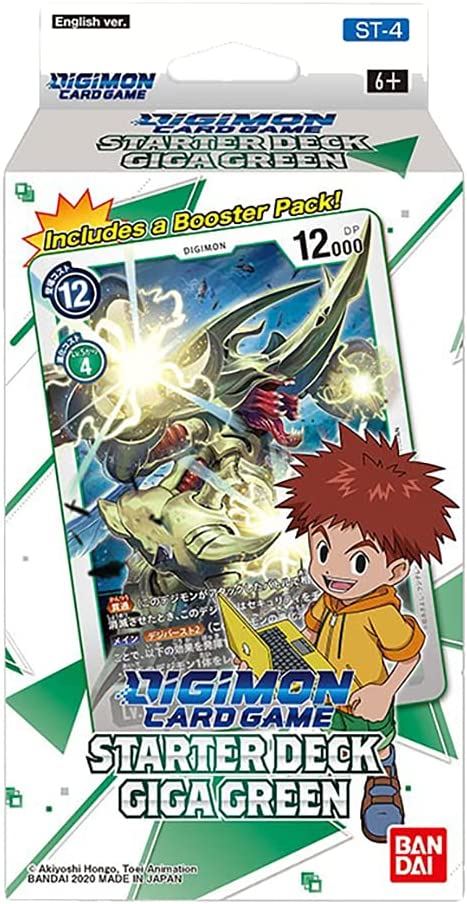 Digimon Starter Deck Giga Green
