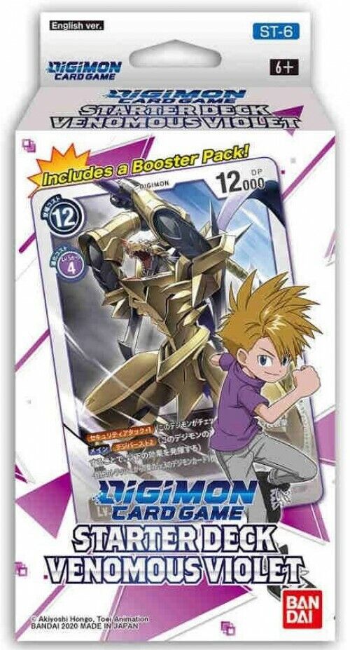 Digimon Starter Deck Venomous Violet