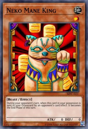 Neko Mane King - (OTS Tournament Pack 20) - (OP20-EN004) - (Super Rare)
