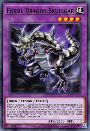 Fossil Dragon Skullgar - (Battles of Legend: Chapter 1) - (BLC1-EN133) - (Common)