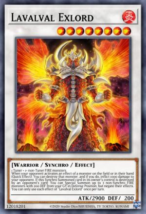 Lavalval Exlord - (2022 Tin of the Pharaoh's Gods) - (MP22-EN079) - (Rare)