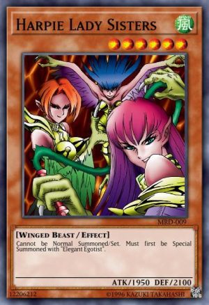 Harpie Lady Sisters - (Legendary Duelists Sisters of the Rose) - (LED4-EN006) - (Common)