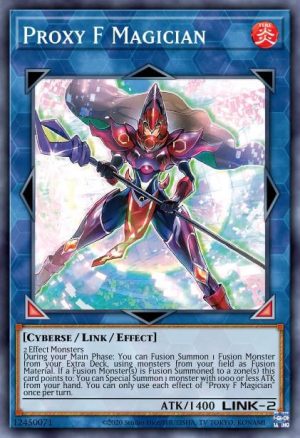 Proxy F Magician - (OTS Tournament Pack 15) - (OP15-EN009) - (Super Rare)