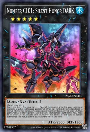 Number C101: Silent Honor DARK - (Legendary Duelists Duels From the Deep) - (LED9-EN010) - (Common)