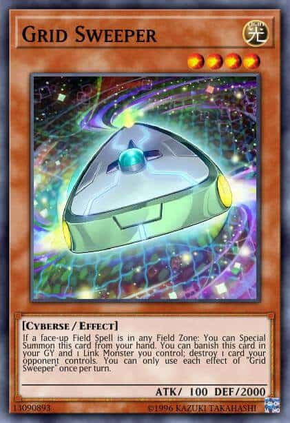 Grid Sweeper - (Dark Neostorm) - (DANE-EN002) - (Common)