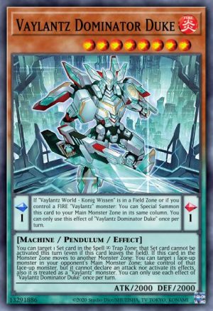 Vaylantz Dominator Duke - (Tactical Masters) - (TAMA-EN008) - (Rare)