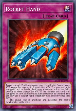 Rocket Hand - (Raging Tempest) - (RATE-EN093) - (Common)