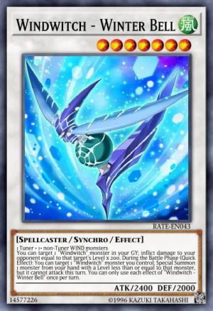 Windwitch - Winter Bell - (Raging Tempest) - (RATE-EN043) - (Rare)