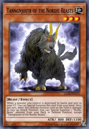 Tanngnjostr of the Nordic Beasts - (OTS Tournament Pack 18) - (OP18-EN014) - (Common)