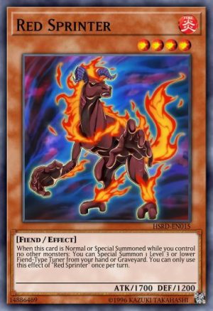 Red Sprinter - (Duelist Pack Dimensional Guardians) - (DPDG-EN027) - (Common)