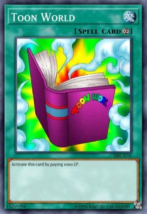 Toon World - (Alt art) - (Speed Duel Match of the Millennium) - (SS04-ENB19)