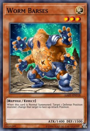 Worm Barses - (Hidden Arsenal) - (HA01-EN018) - (Super Rare)