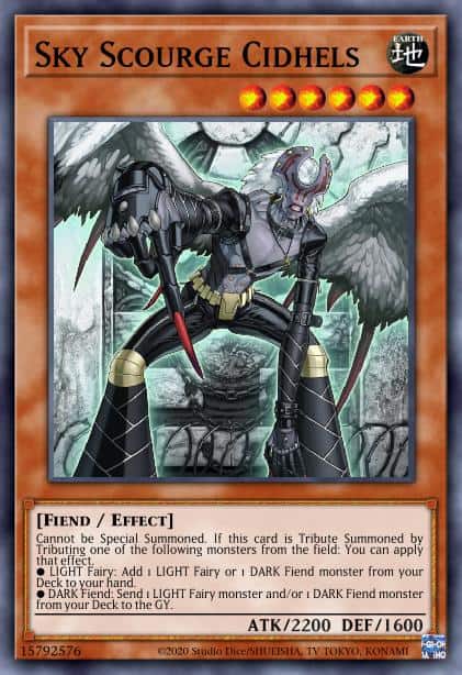 Sky Scourge Cidhels - (Lightning Overdrive) - (LIOV-EN025) - (Common)