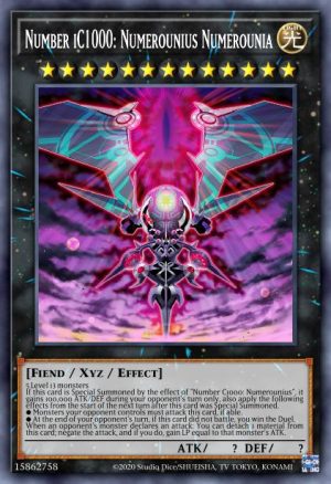 Number iC1000: Numerounius Numerounia - (Maximum Gold El Dorado) - (MGED-EN032) - (Premium Gold Rare)