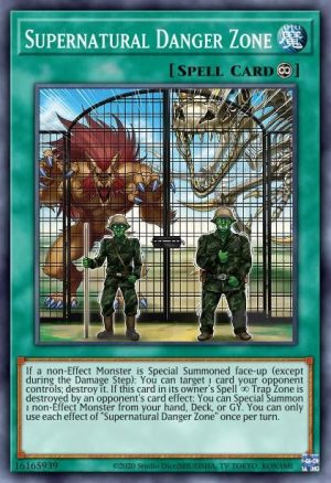 Supernatural Danger Zone - (Burst of Destiny) - (BODE-EN067) - (Super Rare)