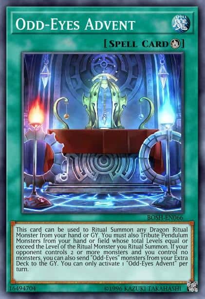 Odd-Eyes Advent - (Legendary Dragon Decks) - (LEDD-ENC15) - (Common)
