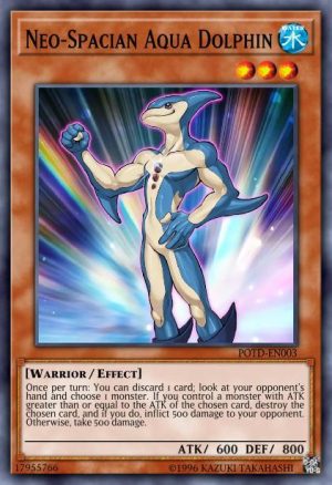 Neo-Spacian Aqua Dolphin - (Legendary Duelists Magical Hero) - (LED6-EN018) - (Common)