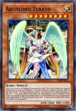 Archlord Zerato - (Ancient Sanctuary) - (AST-034) - (Ultra Rare)