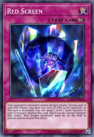 Red Screen - (LC 5D's Mega Pack) - (LC5D-EN083) - (Common)