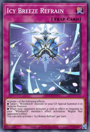 Icy Breeze Refrain - (Blazing Vortex) - (BLVO-EN072) - (Common)