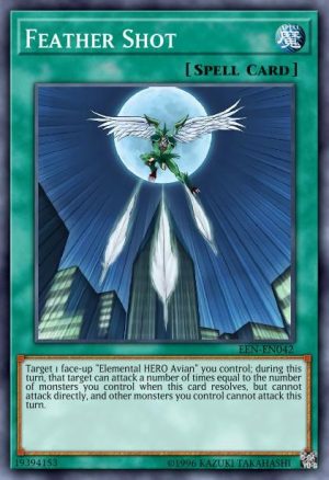 Feather Shot - (Duelist Pack Jaden Yuki) - (DP1-EN017) - (Common)