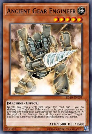 Ancient Gear Engineer - (Structure Machine Re-Volt) - (SD10-EN003) - (Common)