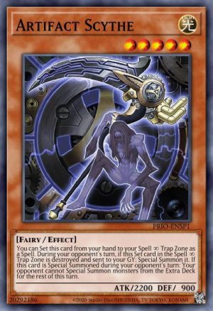 Artifact Scythe - (Battles of Legend Hero's Revenge) - (BLHR-EN078) - (Ultra Rare)