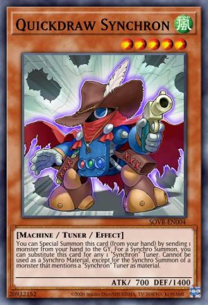 Quickdraw Synchron - (Legendary Duelists Magical Hero) - (LED6-EN032) - (Common)
