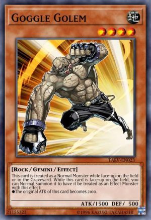 Goggle Golem - (Tactical Evolution) - (TAEV-EN023) - (Common)