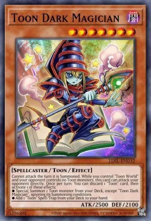 Toon Dark Magician - (The Dark Illusion) - (TDIL-EN032) - (Super Rare)