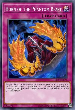 Horn of the Phantom Beast - (Dark Saviors) - (DASA-EN060) - (Super Rare)