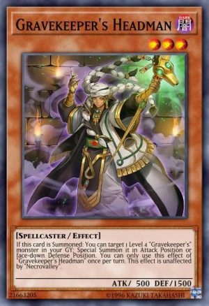 Gravekeeper's Headman - (Soul Fusion) - (SOFU-EN012) - (Rare)