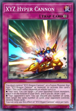 XYZ Hyper Cannon - (King's Court) - (KICO-EN010) - (Super Rare)
