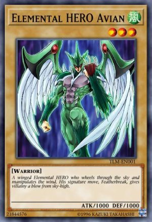 Elemental HERO Avian - (HERO Strike Structure) - (SDHS-EN006) - (Common)