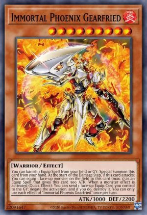 Immortal Phoenix Gearfried - (Amazing Defenders) - (AMDE-EN049) - (Super Rare)
