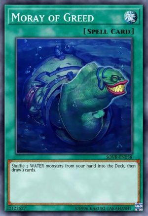 Moray of Greed - (Realm of the Sea Emperor Structure) - (SDRE-EN029) - (Common)