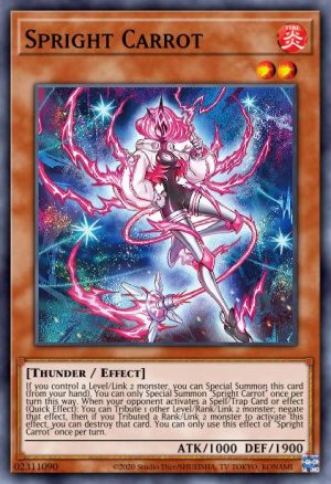 Spright Carrot - (Power of the Elements) - (POTE-EN007) - (Common)