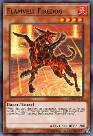 Flamvell Firedog - (Onslaught of the Fire Kings Structure) - (SDOK-EN009) - (Common)