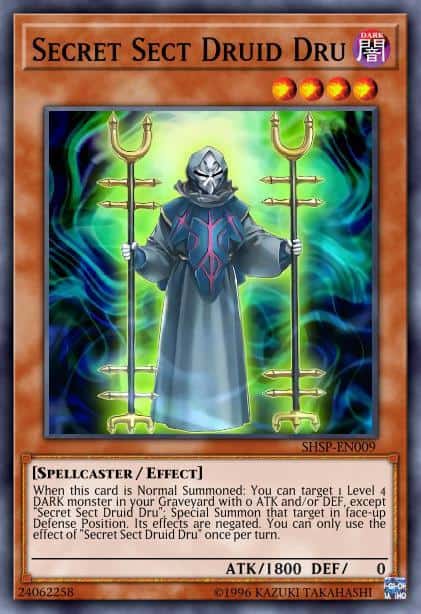 Secret Sect Druid Dru - (Shadow Specters) - (SHSP-EN009) - (Common)