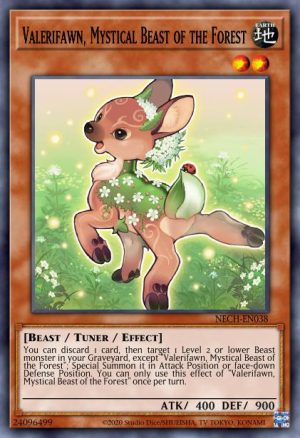 Valerifawn, Mystical Beast of the Forest - (The New Challengers) - (NECH-EN038) - (Common)