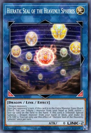 Hieratic Seal of the Heavenly Spheres - (Ultra Rare)- (25th Anniversary Rarity Collection II) - (RA02-EN039)