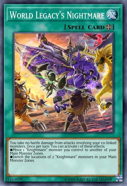World Legacy's Nightmare - (Flames of Destruction) - (FLOD-EN059) - (Common)
