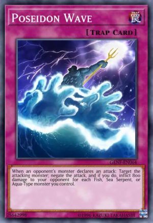 Poseidon Wave - (Battle Pack 3 Monster League) - (BP03-EN223) - (Common)