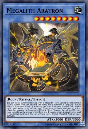Megalith Aratron - (Ignition Assault) - (IGAS-EN040) - (Super Rare)