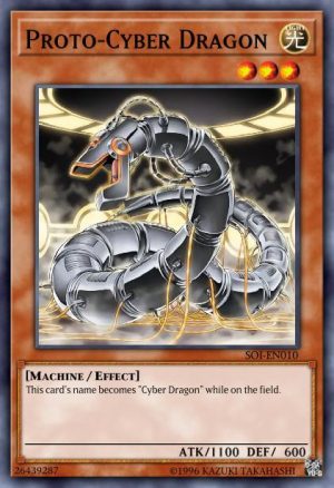 Proto-Cyber Dragon - (Duelist Pack Zane Truesdale) - (DP04-EN004) - (Common)