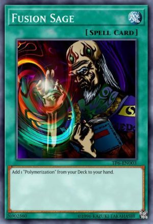 Fusion Sage - (Duelist Pack Jaden Yuki) - (DP1-EN015) - (Common)