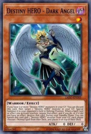 Destiny HERO - Dark Angel - (Legendary Hero Decks) - (LEHD-ENA09) - (Common)