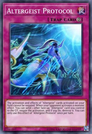 Altergeist Protocol - (Maze of Millennia) - (MZMI-EN068) - (Rare)