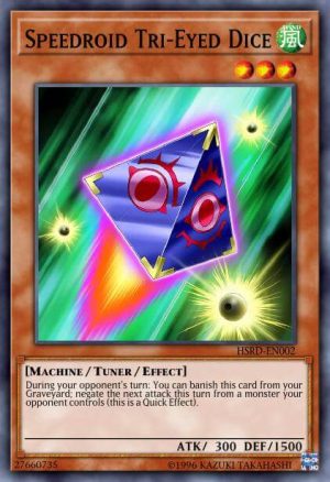 Speedroid Tri-Eyed Dice - (High-Speed Riders) - (HSRD-EN002) - (Common)