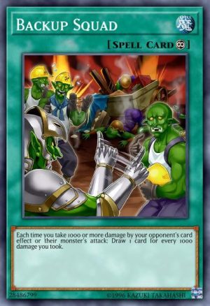 Backup Squad - (2018 Mega-Tin Mega Pack) - (MP18-EN145) - (Rare)
